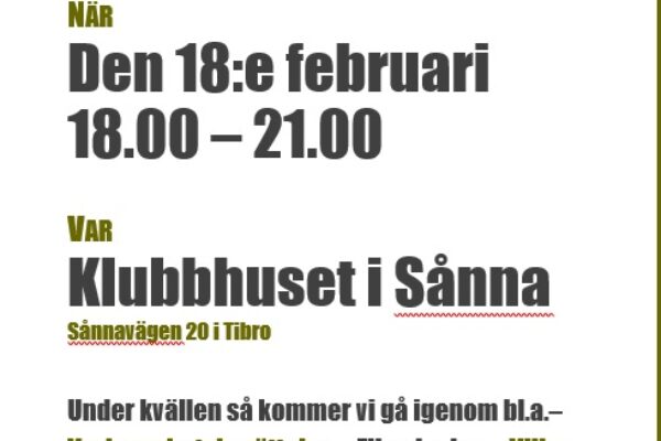 Årsmöte